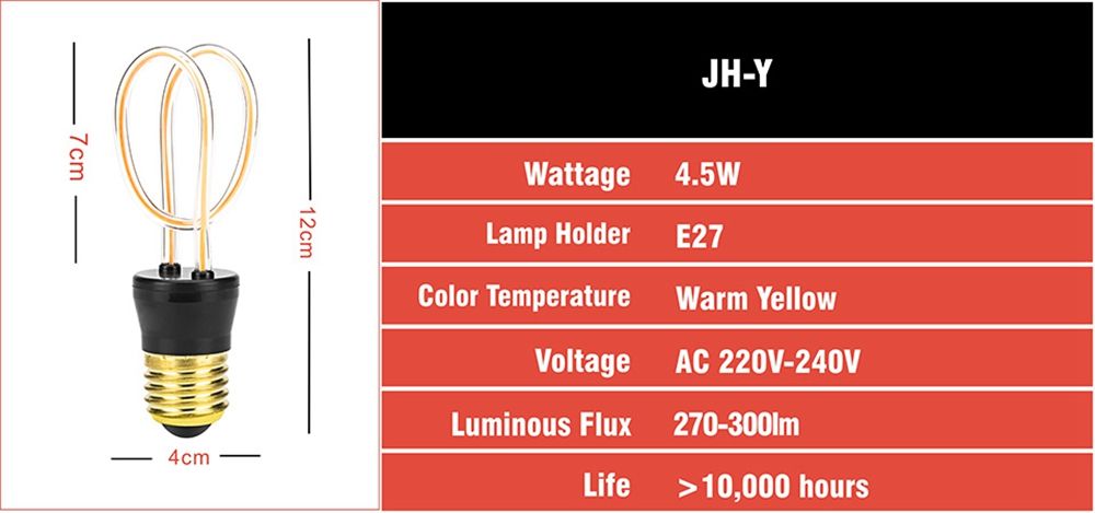 E27-4W-JH-Y-Vintage-Edison-Antique-LED-Soft-Filament-Light-Bulb-for-Indoor-Home-AC220-240V-1496344