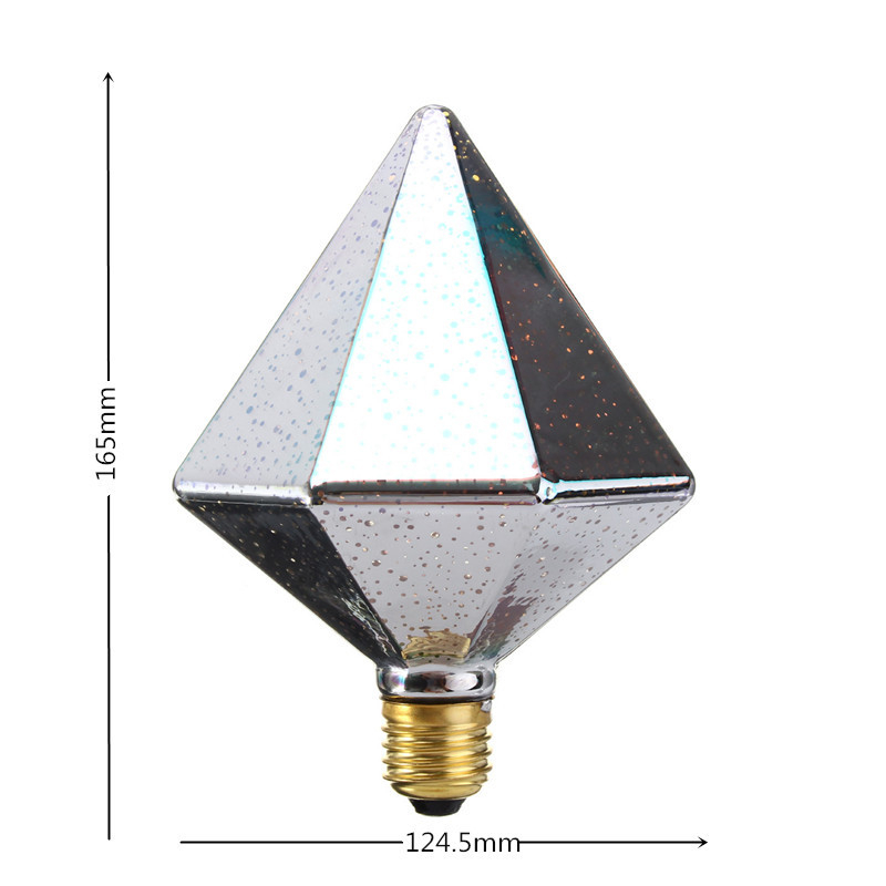 E27-4W-Polyhedron-LED-Retro-Edison-Decor-Glass-Bulb-Light-Lamp-AC85-265V-1143642