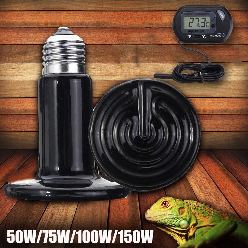 E27-50W-75W-100W-150W-LED-Ceramic-Heat-Emitter-LampDigital-Thermometer-110V-1171934