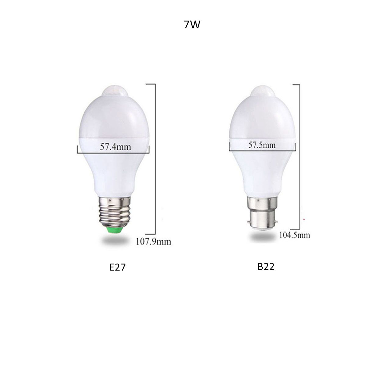E27-B22-7W-SMD5730-14LEDs-Infrared-Motion-Sensor--Light-Control-Induction-Light-Bulb-AC85-265V-1162552