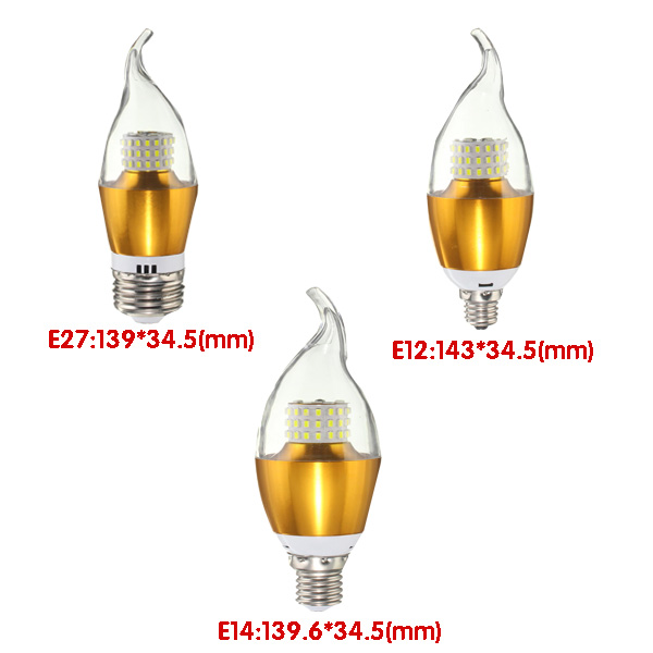 E27-E12-E14-470LM-7W-SMD-3014-LED-Golden-Warm-White-White-Candle-Light-Lamp-Non-Dimmable-AC-85-265V-1039636