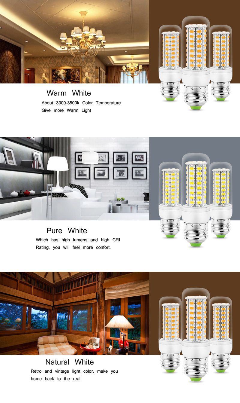 E27-E17-E14-E12-B22-12W-120-SMD-5736-1200Lm-LED-White-Warm-White-Natural-White-Corn-Bulb-AC85-265V-1061286