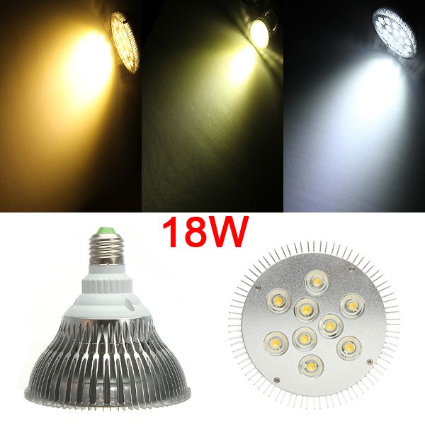 E27-PAR30-9LED-18W-1200-1320LM-Non-dimmable-Light-Bulbs-AC-85-265V-929743