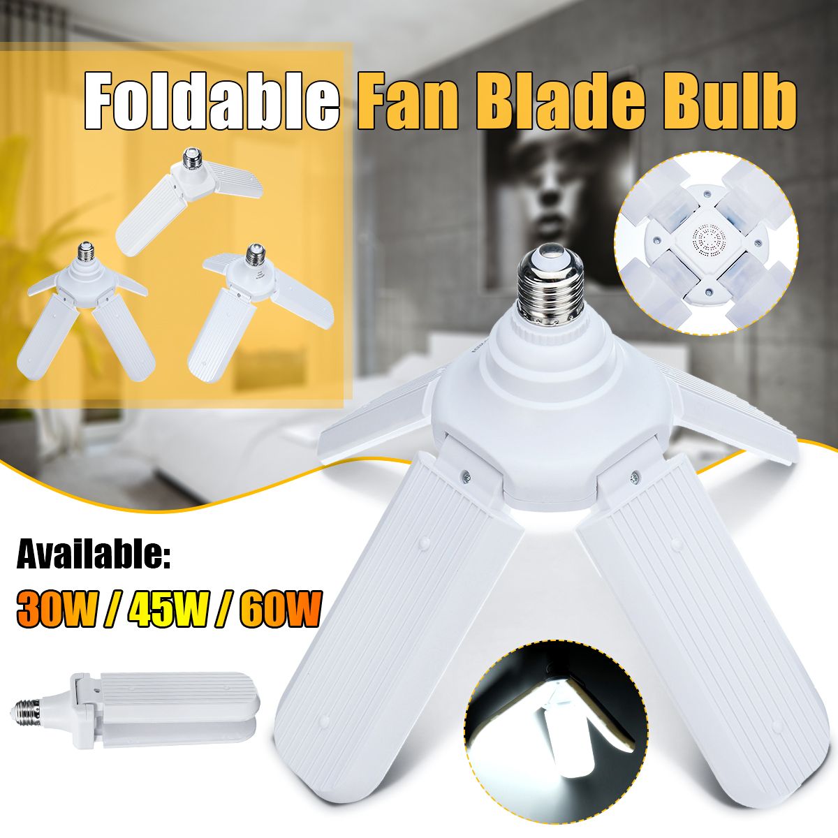 E27-Two-Three-Four-Leaves-Deformable-Foldable-LED-Garage-Shop-Work-Light-Bulb-Ceiling-Lamp-AC95-265V-1621889