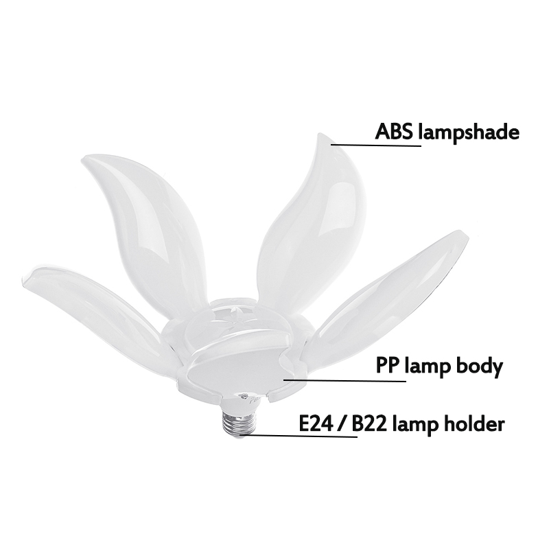 E27B22-LED-Garage-Lamp-2345-Blades-Folding-Light-Bulb-Deformable-Ceiling-Fixture-Workshop-Lighting-1719677