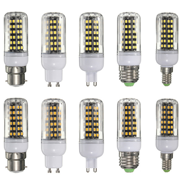 E27E14B22G9GU10-7W-84-SMD-2835-LED-Cover-Corn-Light-Lamp-Non-Dimmable-Bulb-AC220V-1043265