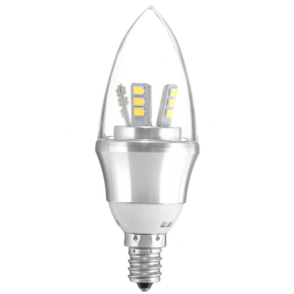 E27E14E12B22B15-6W-LED-Warm-WhiteWhite-25SMD-2835-Silver-Candle-Light-Bulb-Lamp-85-265V-1007292