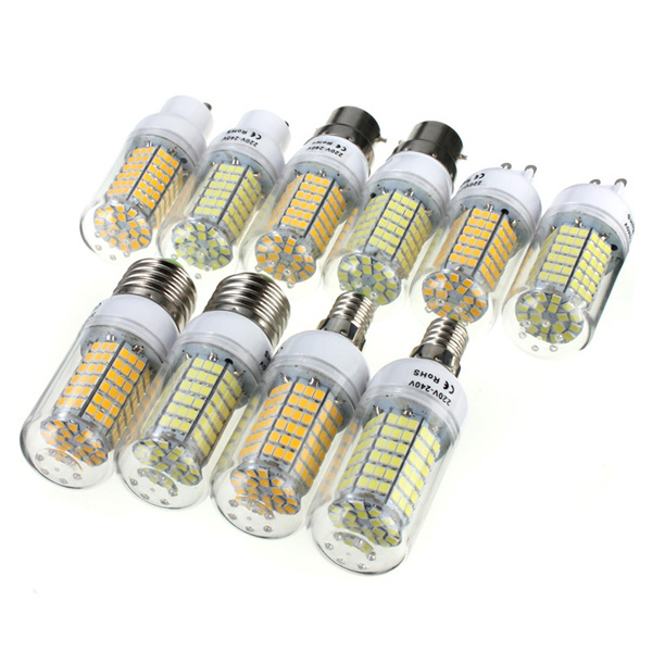 E27E14G9GU10B22-5W-900LM-144-SMD2835-LED-Corn-Bulb-WarmWhite-220V-Home-Lamp-980976