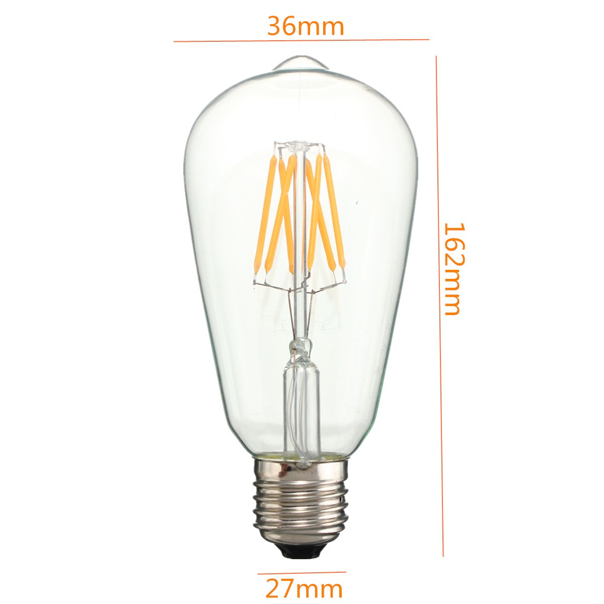 Kingso-AC85-265V-Non-dimmable-Warm-White-480LM-E27-ST64-6W-LED-COB-Light-Bulb-for-Indoor-Home-1516217