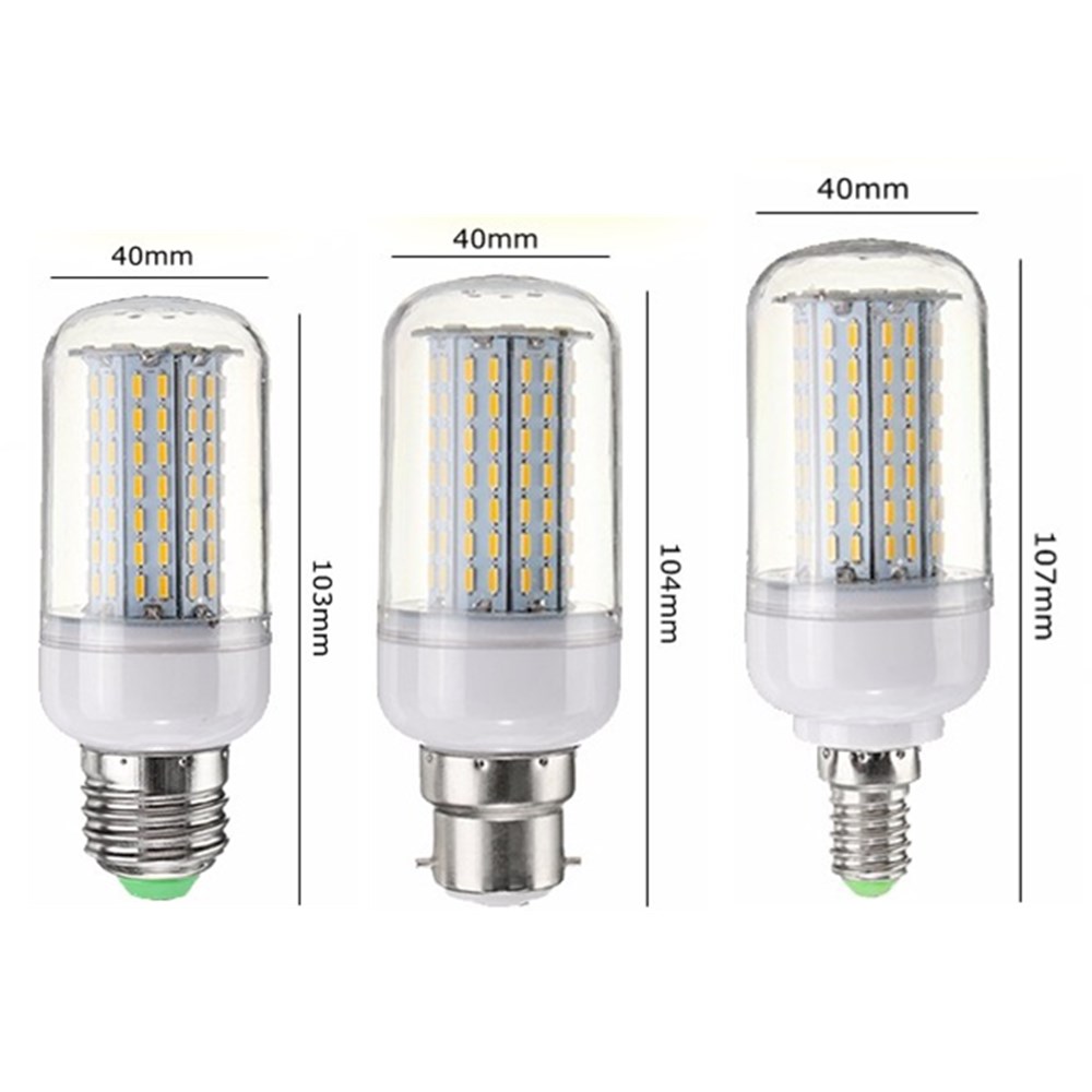 Non-Dimmable-9W-E27-E14-B22-4014-SMD-LED-Corn-Light-Bulb-Lamp-AC110V220V-1126367