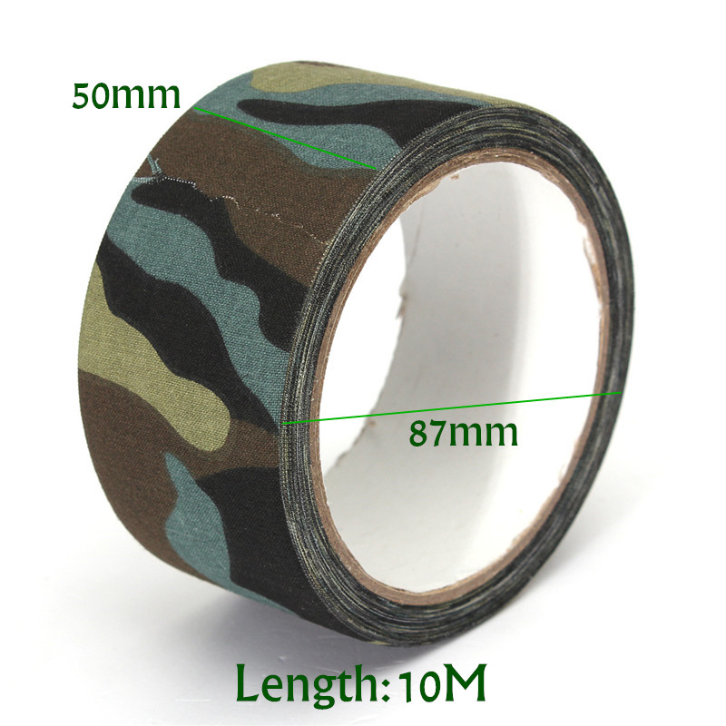 10M-Camouflage-Wrap-Tape-Camo-Tape-Duct-Waterproof-Mutifunctional-Fabric-Camping-Stealth-Tape-1310100