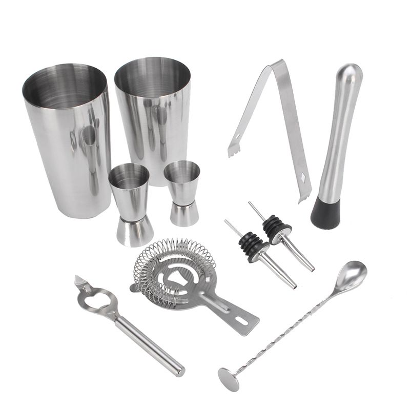10Pcs-Stainless-Steel-Cocktail-Jigger-Mixer-Bar-Drink-Shaker-Bartender-Set-Martini-Tools-Gatherings--1592418