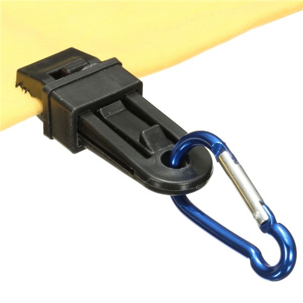 10pcs-Tent-Windproof-Securing-Clip-Hook-Buckle-Alligator-Clip-1095558