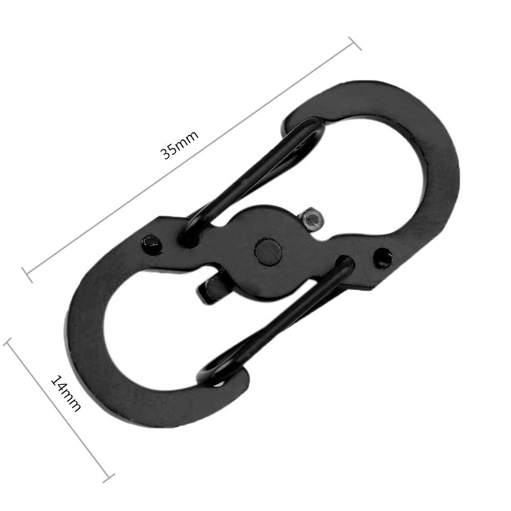 12th-Anniversary-VIP-Special-Edition---S-Shape-Plastic-Steel-Anti-Theft-Carabiner-Keychain-Hook-Clip-1342770