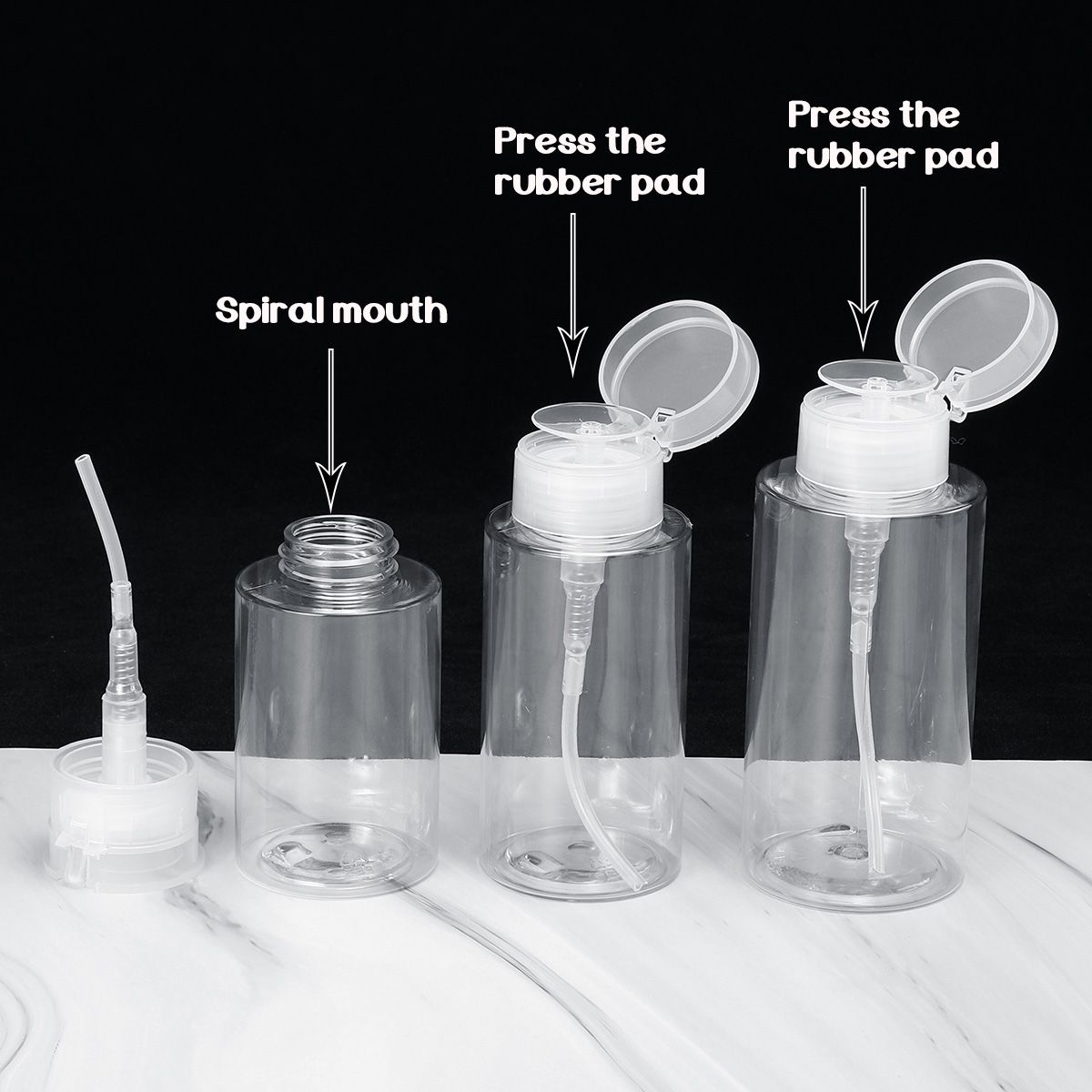 150200300ml-Portable-Nail-Art-Polish-Makeup-Remover-Plastic-Press-Pump-Dispenser-Bottle-Press-Pump-E-1573784