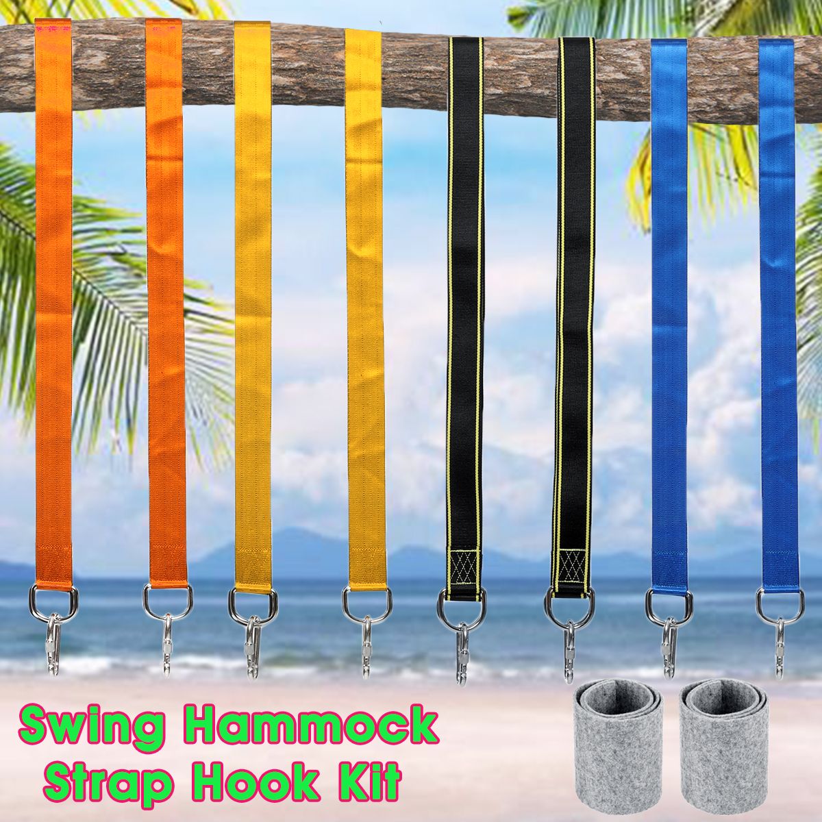 150cm-Tree-Nylon-Swing-Sling-Hanging-Strap-Kit-Adjustable-Length-Hammock-Rope-with-Hooks-1556536