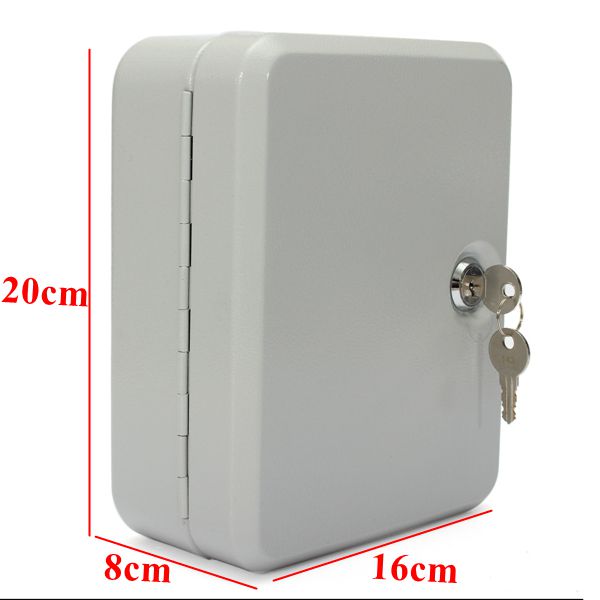 20-Hook-Metal-Wall-Mount-Security-Key-Cabinet-Storage-Box-With-Key-Tag-989156