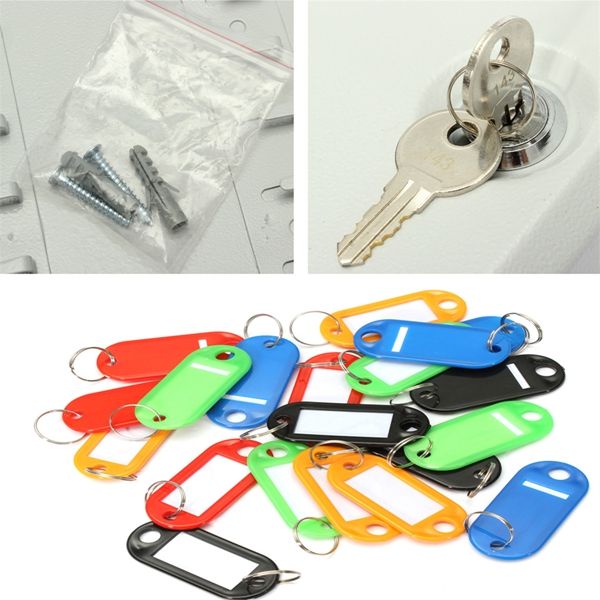 20-Hook-Metal-Wall-Mount-Security-Key-Cabinet-Storage-Box-With-Key-Tag-989156