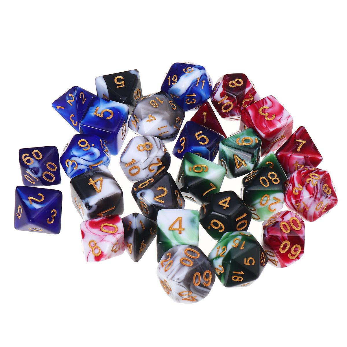 28Pcs-Multisided-Dice-Polyhedral-Dices-Set-Board-RPG-Dice-Set-4-Colors-With-4-Bags-1625887