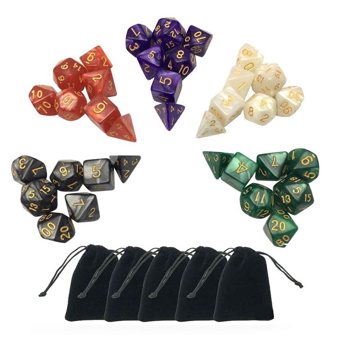35Pcs-Multisided-Dices-Set-Polyhedral-Dice-Role-Playing-Games-Gadget-5-Colors-1262483
