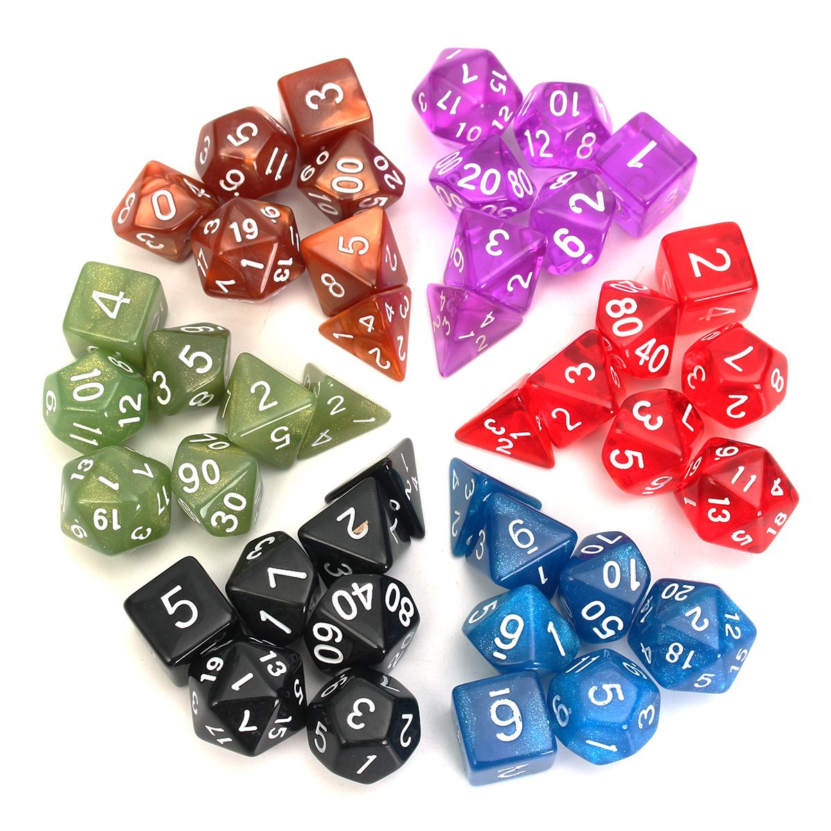 42-Pcs-Polyhedral-Board-RPG-MTG-Dice-Sets-6-Color-4D-6D-8D-10D-12D-20D-with-6-Pouch-1220134