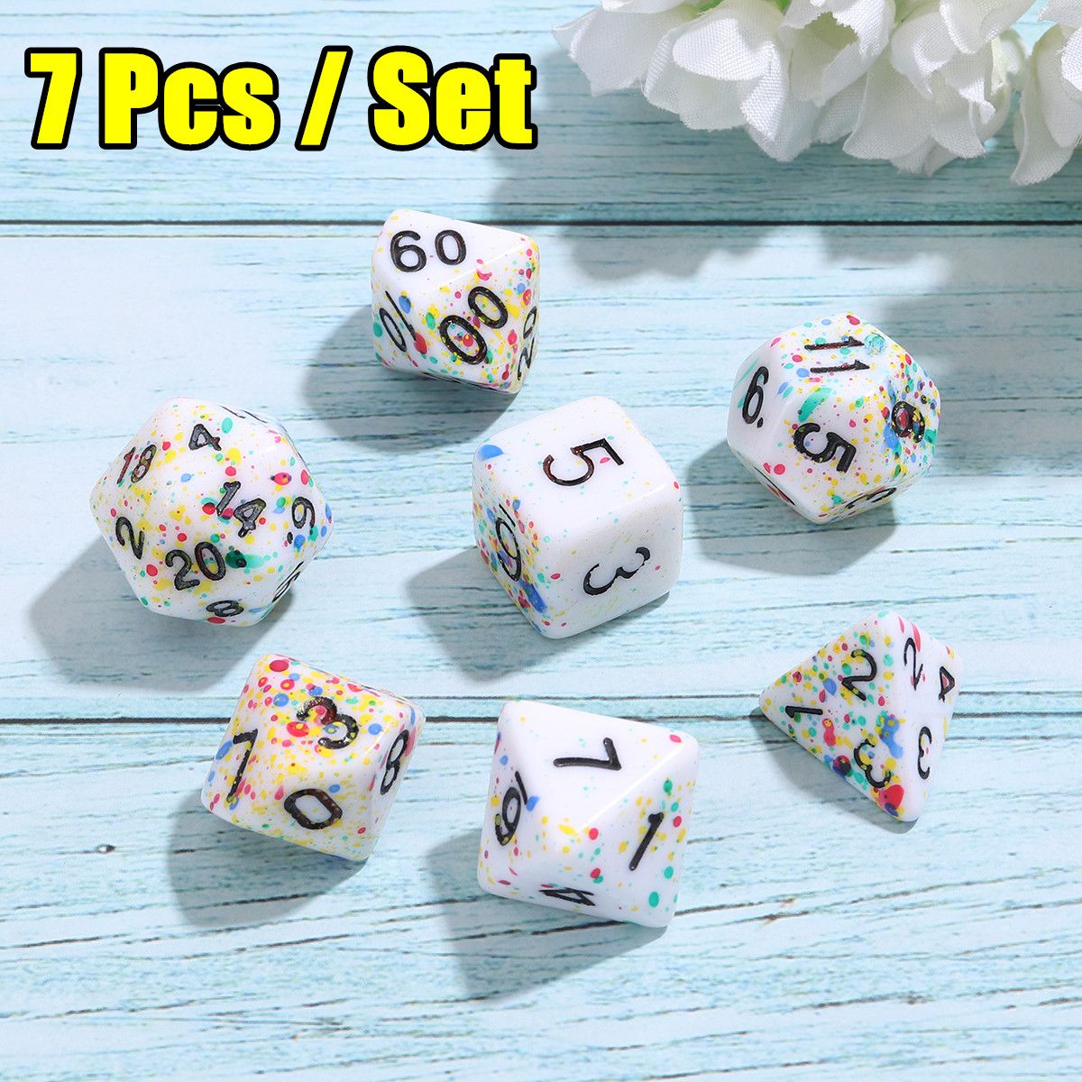 7Pcs-Acrylic-Polyhedral-Dice-Set-Colorful-Board-Game-Multisided-Dices-Gadget-1690588