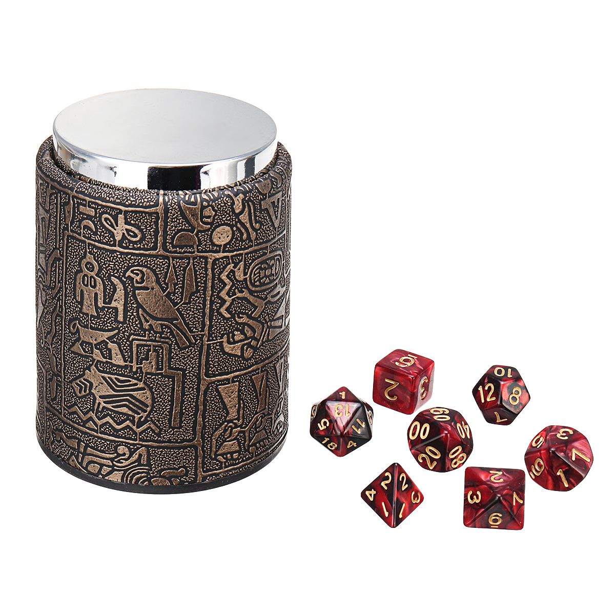 7Pcs-Dices-Polyhedral-Dice-Set-Mulitisided-Dice-Role-Playing-Dice-With-Cup-1273270