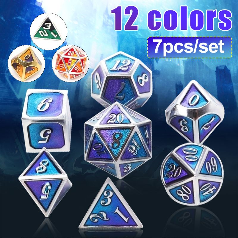 7Pcs-Mixed-Color-Polyhedral-Dice-Metal-RPG-Dices-Set-with-Velvet-Bag-Dungeons-and-Dragon-Black-Table-1577722