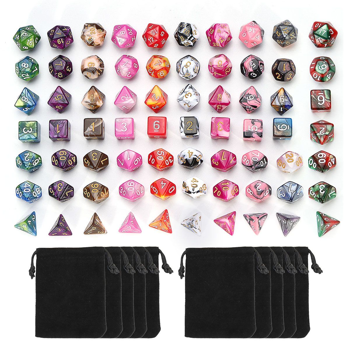 7Pcs-Polyhedral-Dices-Double-Color-For-Role-Playing-Game-Dice-Set-With-Storage-Bag-1422309