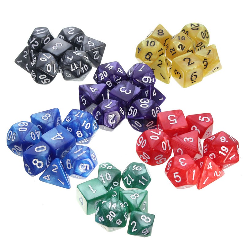 7pcs-Multi-sided-Polyhedral-Digital-Acrylic-Dice-Set-1221377