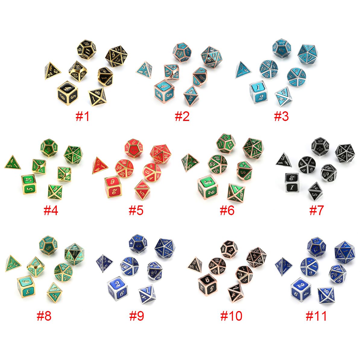 7pcs-Zinc-Alloy-Multisided-Dices-Set-Enamel-Embossed-Heavy-Metal-Polyhedral-Dice-With-Bag-1272100