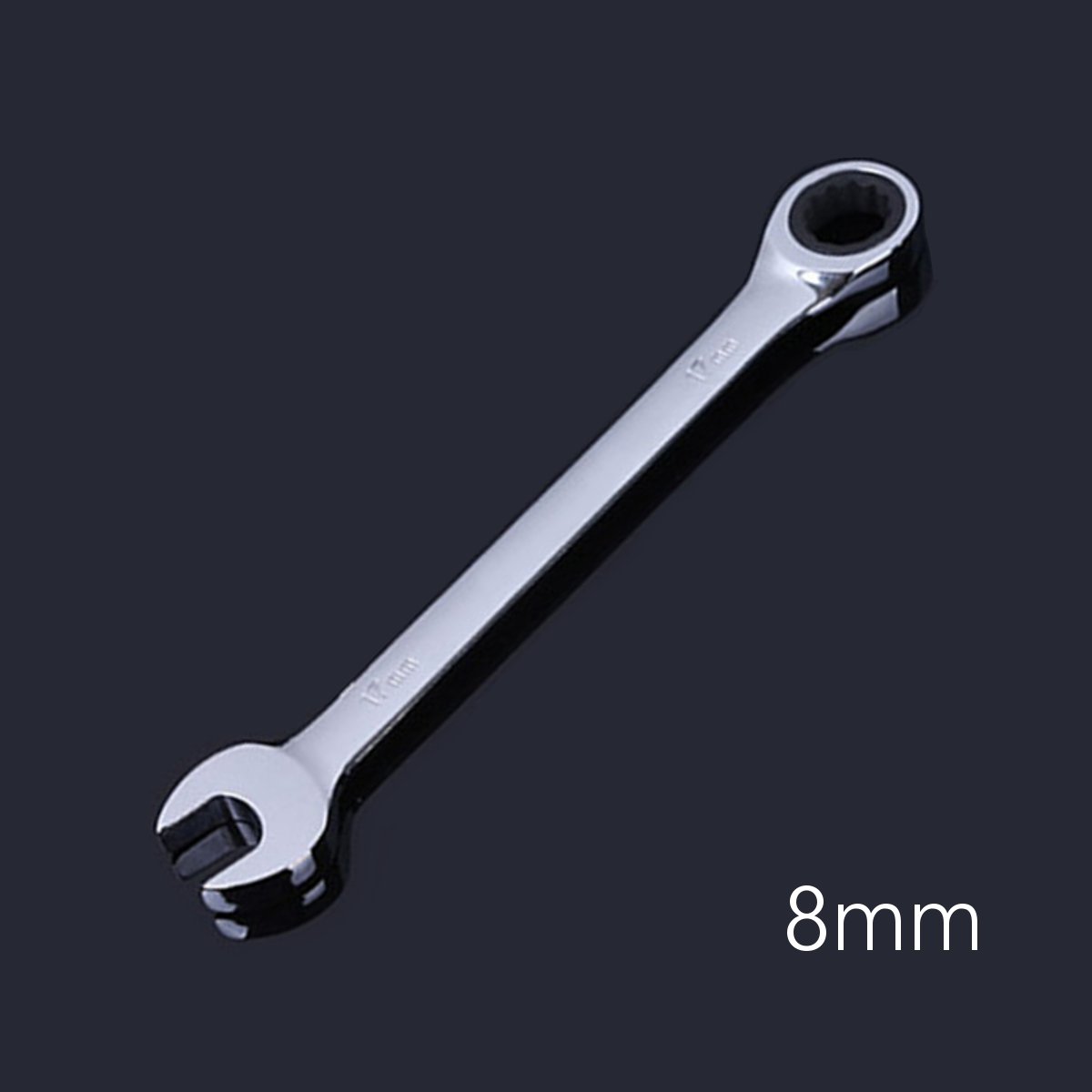 8-32mm-Steel-Silver-Metric-Spanner-Open-End-Wrench-Ratchet-Ring-Mechanic-Tool-1635187