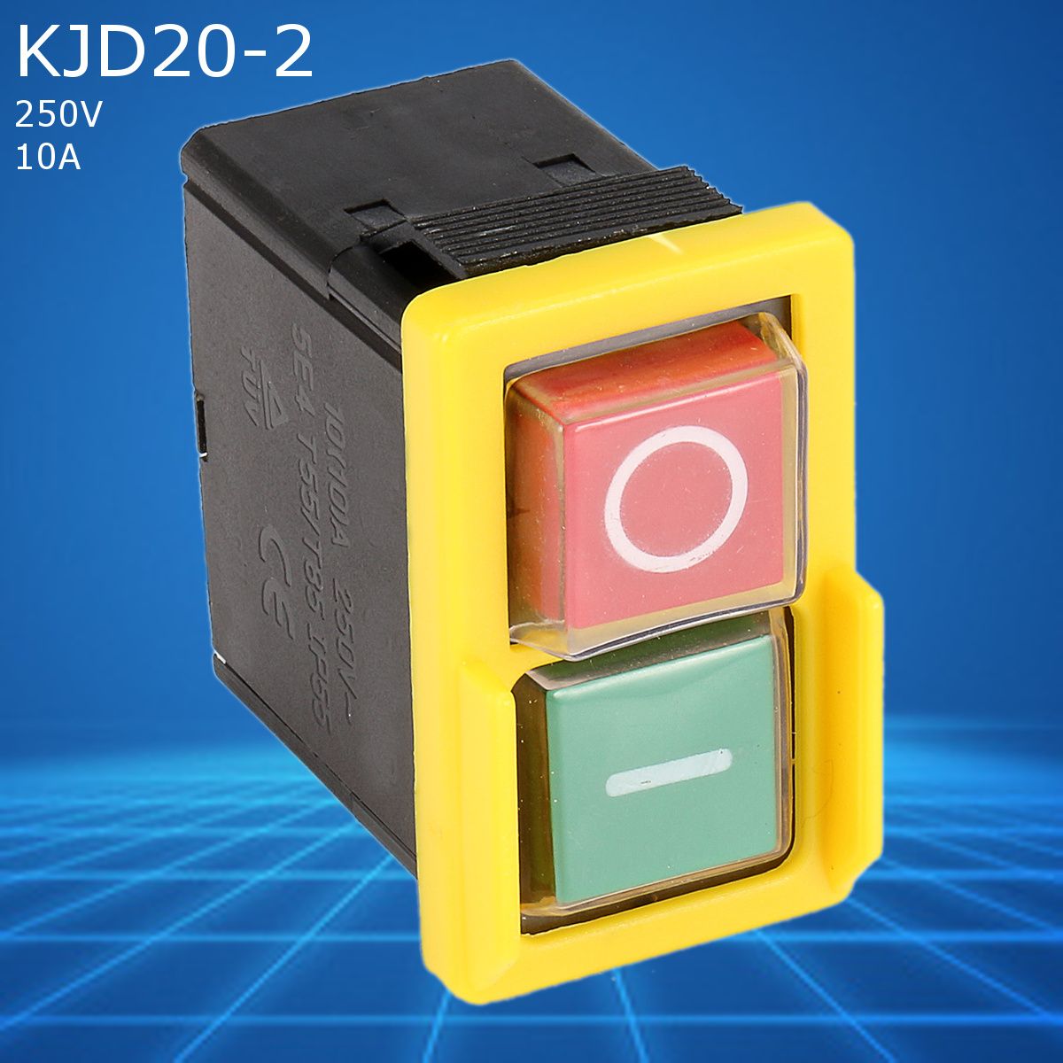 8Pcs-250V-Universal-KJD20-2-NVR-Safety-Switch-Emergency-Stop-Saftey-Cut-Off-Killer-Touch-Switch-1703332