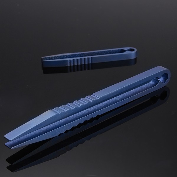 AOTDDORtrade-EDC-TC4-Titanium-Alloy-Mini-Blue-Tweezers-Portable-Tool-44mm82mm-1109161