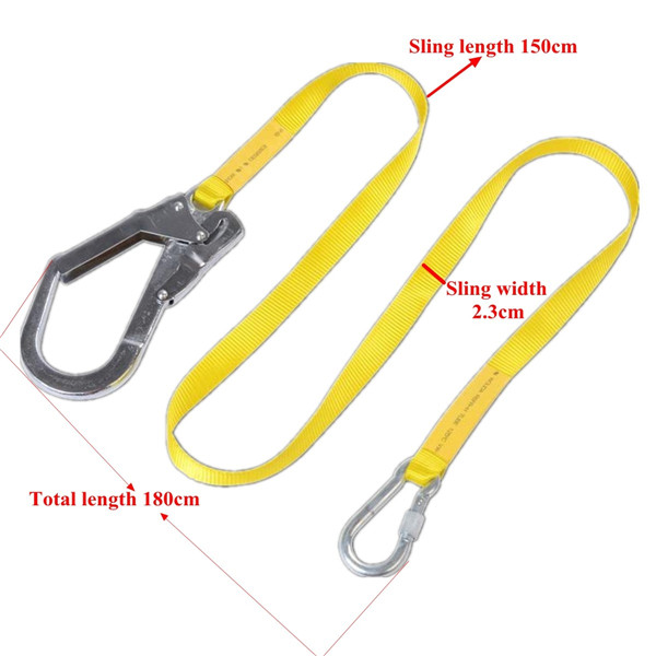 Alloy-Steel-Carabiner-Buckle-Climbing-Safety-Harness-Lanyard-Belt-1062008