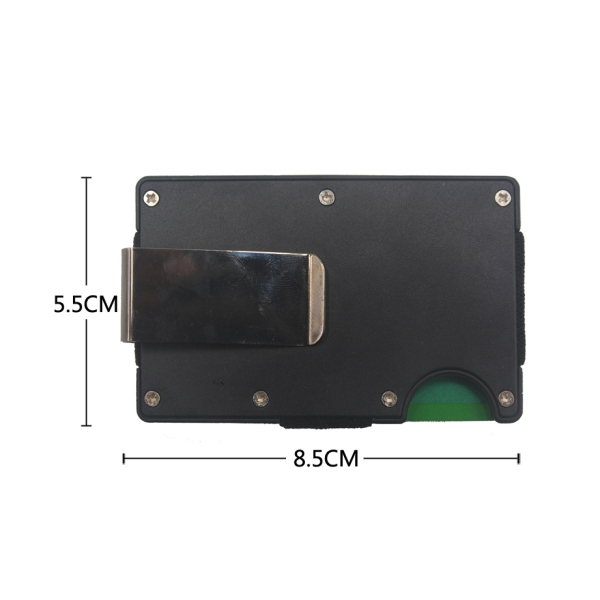 Aluminum-Slim-Wallet-Front-Pocket-Wallet-amp-Money-Clip-Minimalist-Wallet-RFID-Blocking-EDC-Gadget-1238159