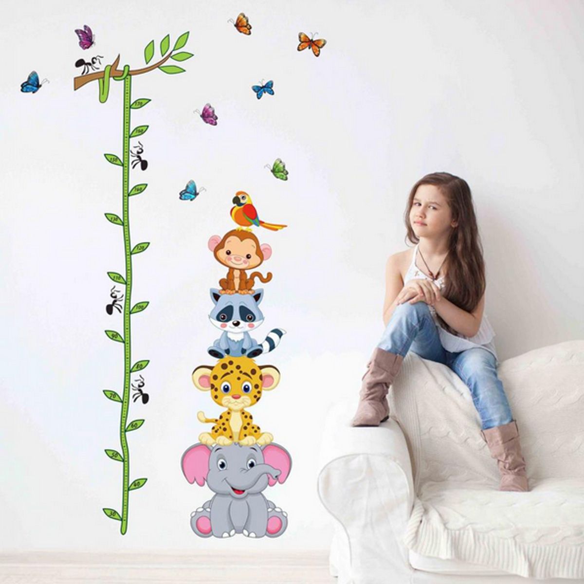 Animals-Height-Chart-Non-toxic-Removable-Wall-Stickers-Kids-Nursery-Elephant-Leopard-Sticker-Decor-1567408