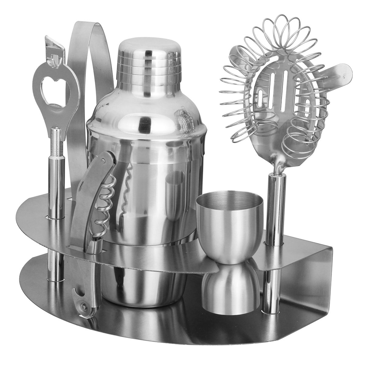 Bartender-Shaker-Cocktail-Drink-Mixer-Stainless-Steel-Bar-Opener-Set-Tools-Martini-Kit-1138701