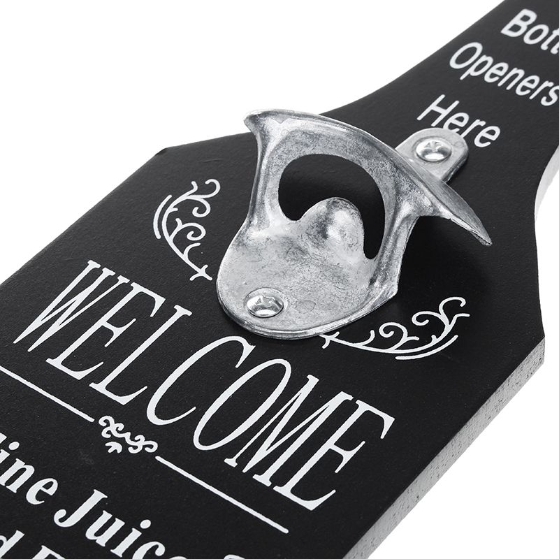 Beer-Bottle-Opener-With-Cap-Catcher-Wall-Mounted-Beer-Coke-Home-Kitchen-Bar-Vintage-1225093