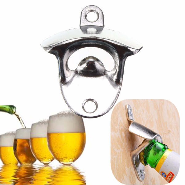 Nickel-Bottle-Opener-Wall-Mount-Bar-Wine-Beer-Soda-Glass-Cap-Remover-Opener-Tool-1172058