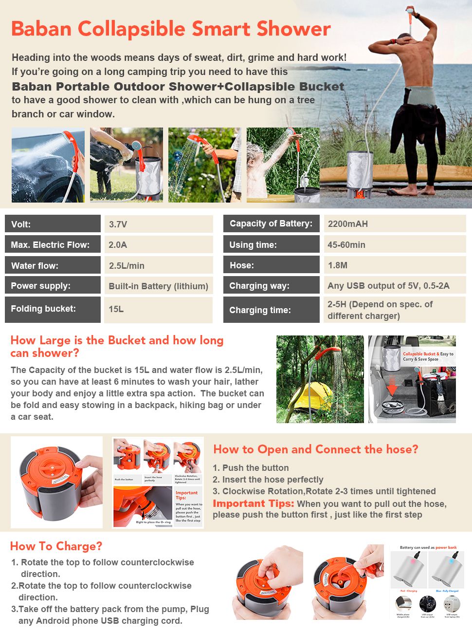 Portable-Collapsible-Bucket-Water-Shower-Powered-Handheld-Camping-Shower-2200mA-Rechargeable-Li-ion-1336047
