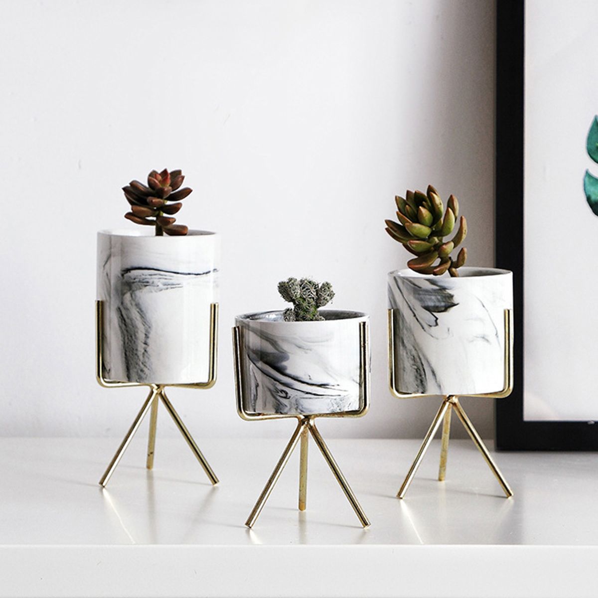 SML-Nordic-Style-Flower-Pot-Iron-Wire-Metal-Rack-Marble-Ceramic-Succulent-Plant-Pot-Cactus-Decoratio-1549980