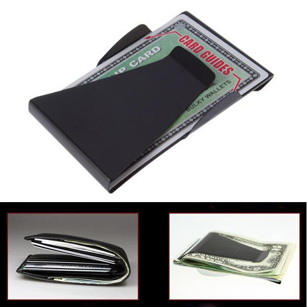 Slim-Stainless-Steel-Double-Sided-Money-Clip-Wallet-Credit-Card-Holder-956901