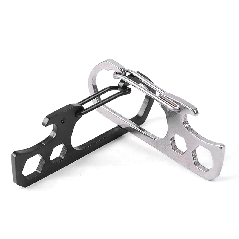 Stainless-Steel-Key-Ring-Carabiner-Hook-EDC-Bottle-Opener-Hexagon-Wrench-Multi-Tool-1394379