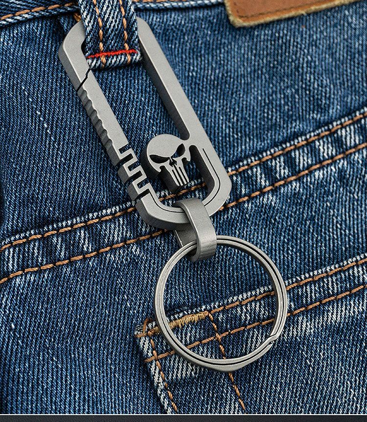 Titanium-EDC-Quickdraw-Hanging-Buckle-Keychain-Portable-Key-Ring-Pendant-Ornament-1382588