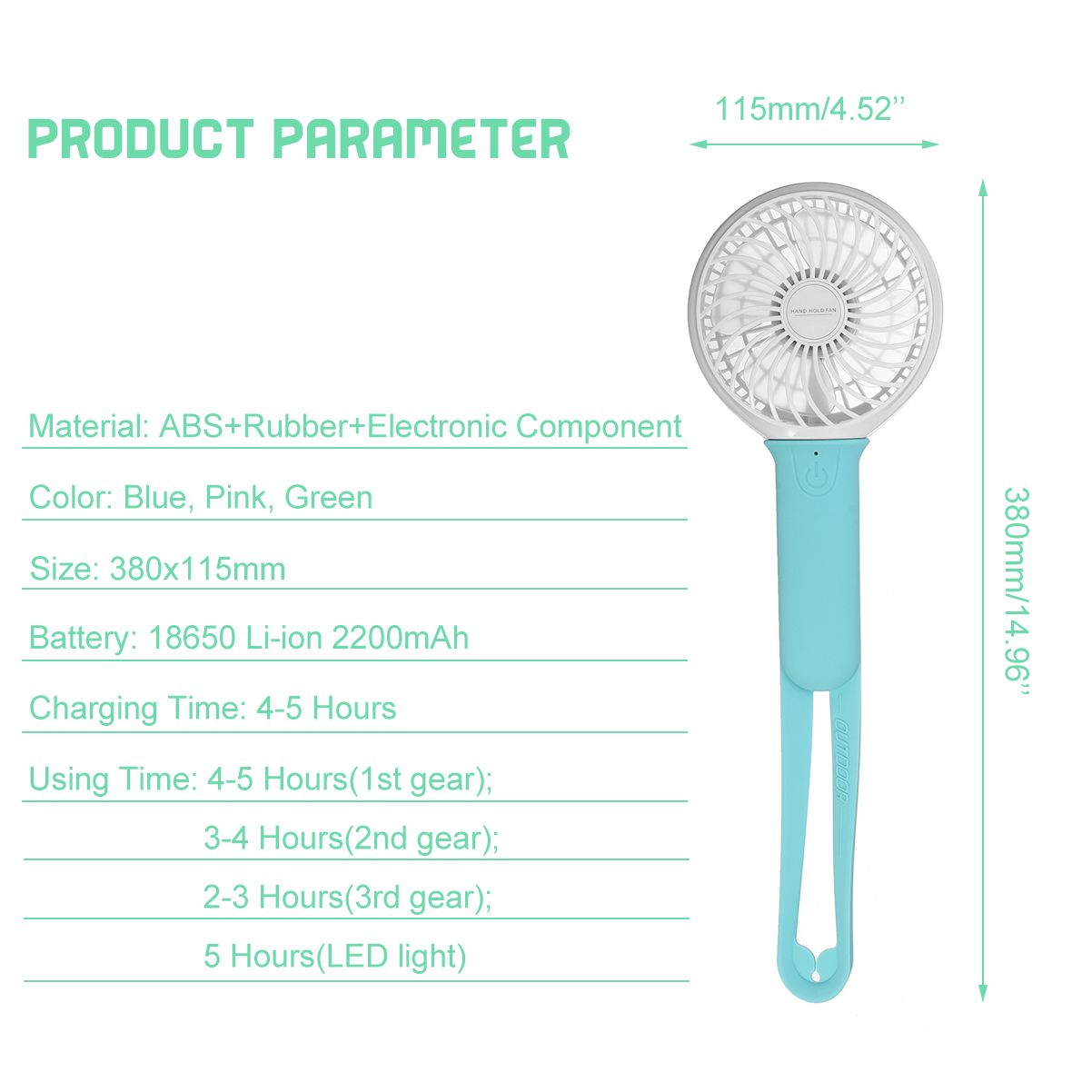 USB-Cooling-Fan-Portable-Handheld-Fan-3-Speed-Mini-Fan-LED-light-2200mAh-Battery-Hanging-Fan-1520360