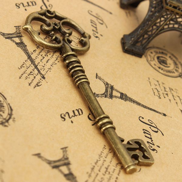 Vintage-Punk-Style-Old-Look-Key-Bow-For-Jewelry-Making-DIY-959124