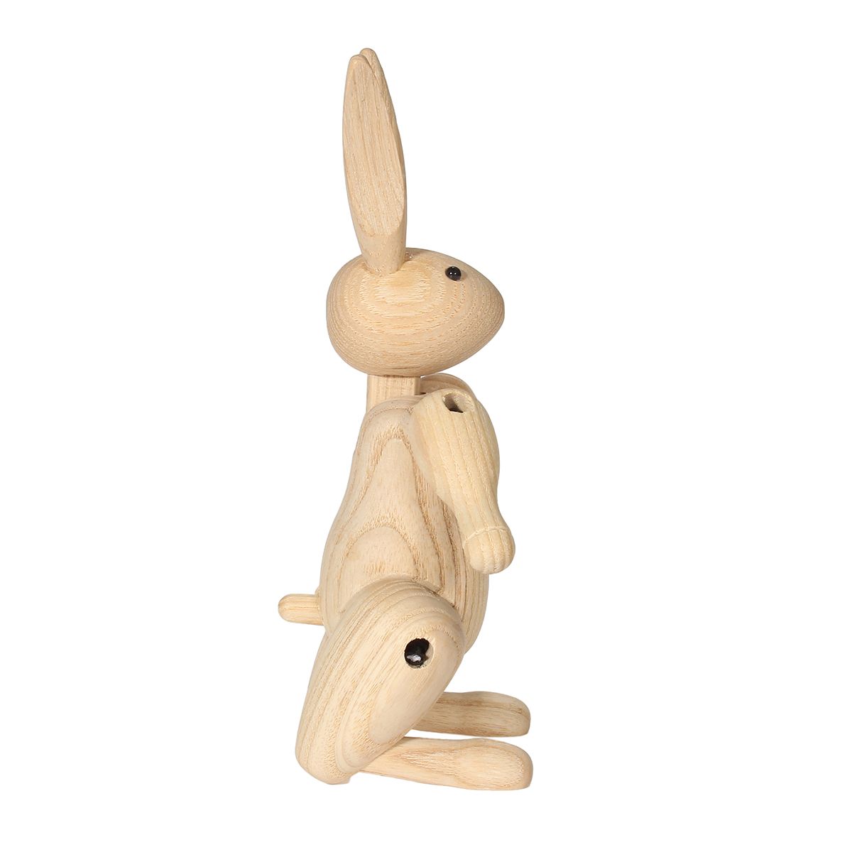 Wood-Carving-Miss-Rabbit-Figurines-Joints-Puppets-Animal-Art-Home-Decoration-Crafts-1241724
