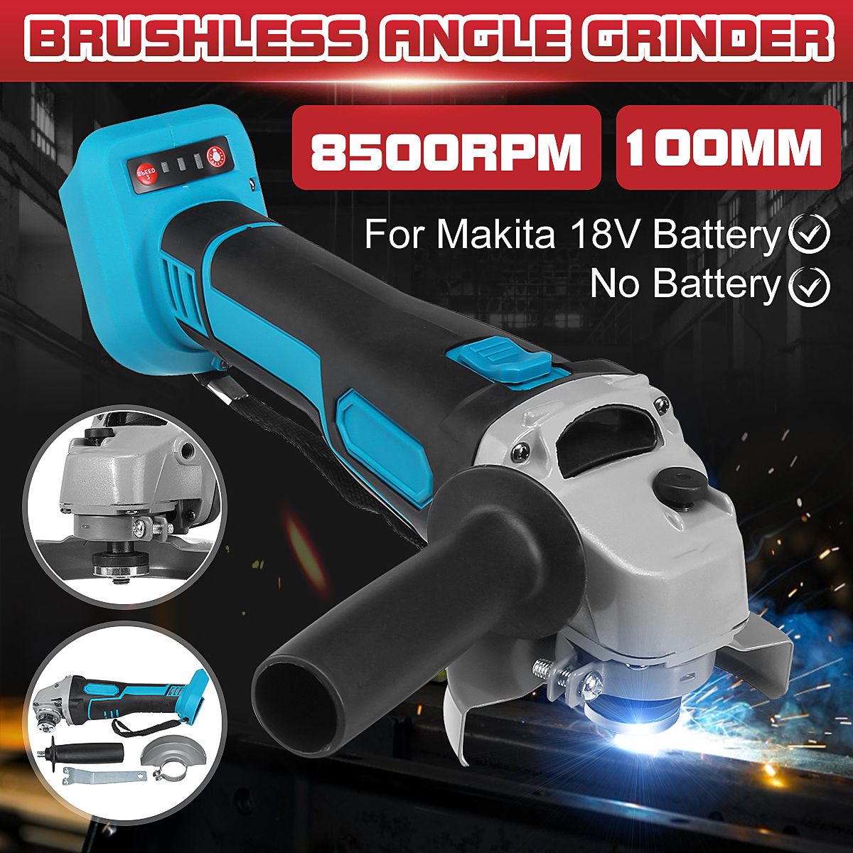 0-8500RPM-Cordless-Brushless-Angle-Grinder-100mm-Body-With-LED-Light-For-18V-Makita-Battery-1636660