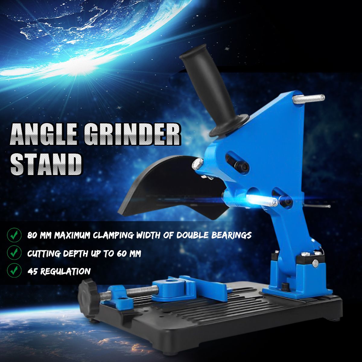 100-150-45deg-Angle-Grinder-Stand-Cutter-60mm-Depth-Support-Holder-Bracket-Holder-1277241